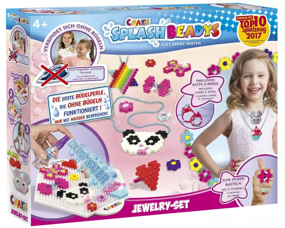 Craze Splash Beadys Playset Jewelry Mehrfarbig