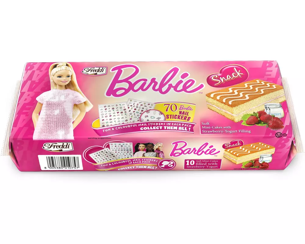 Freddi Barbie Snack Strawberry und Yoghurt 10 x 25 g