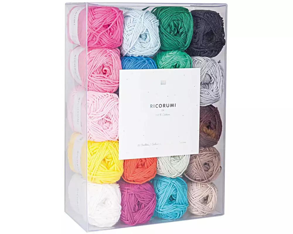 Rico Design Wolle Ricorumi Set 25 g 20-teilig