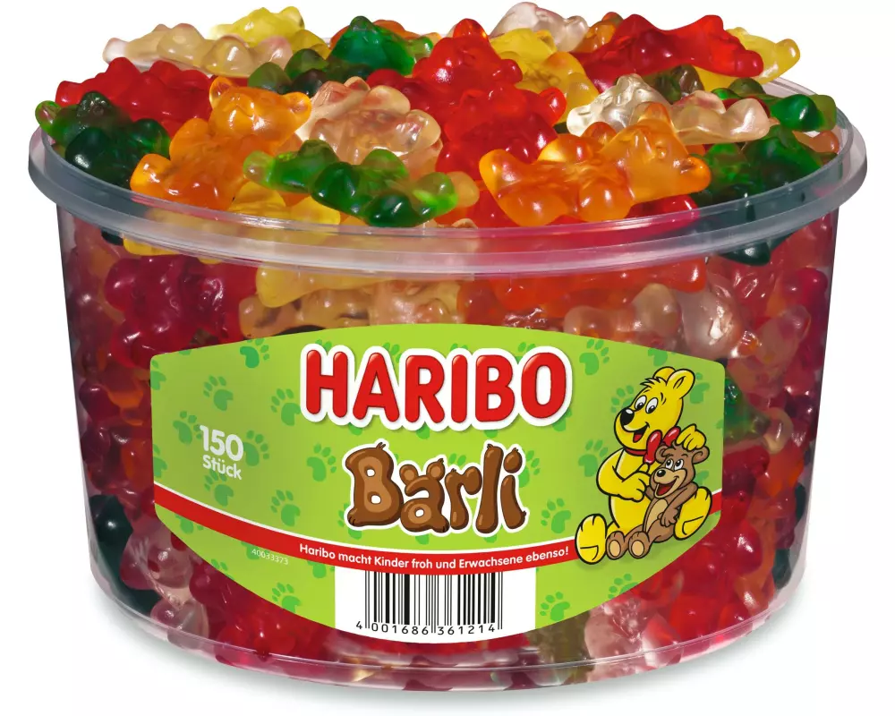 Haribo Gummibonbons Bärli 150 Stück