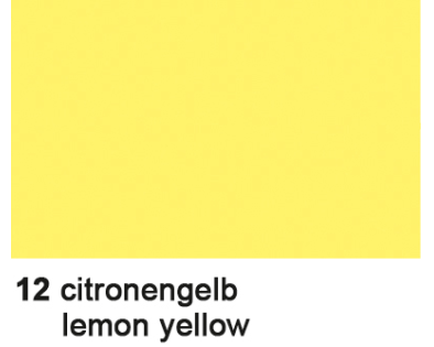 URSUS Fotokarton A4 3764612 300g, zitronengelb 100 Blatt