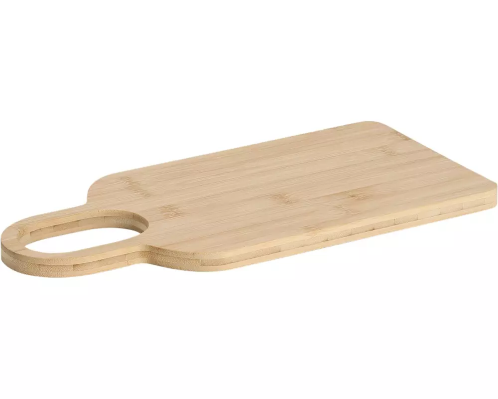 Zeller Present Schneidebrett mit Griff 38 x 18 cm