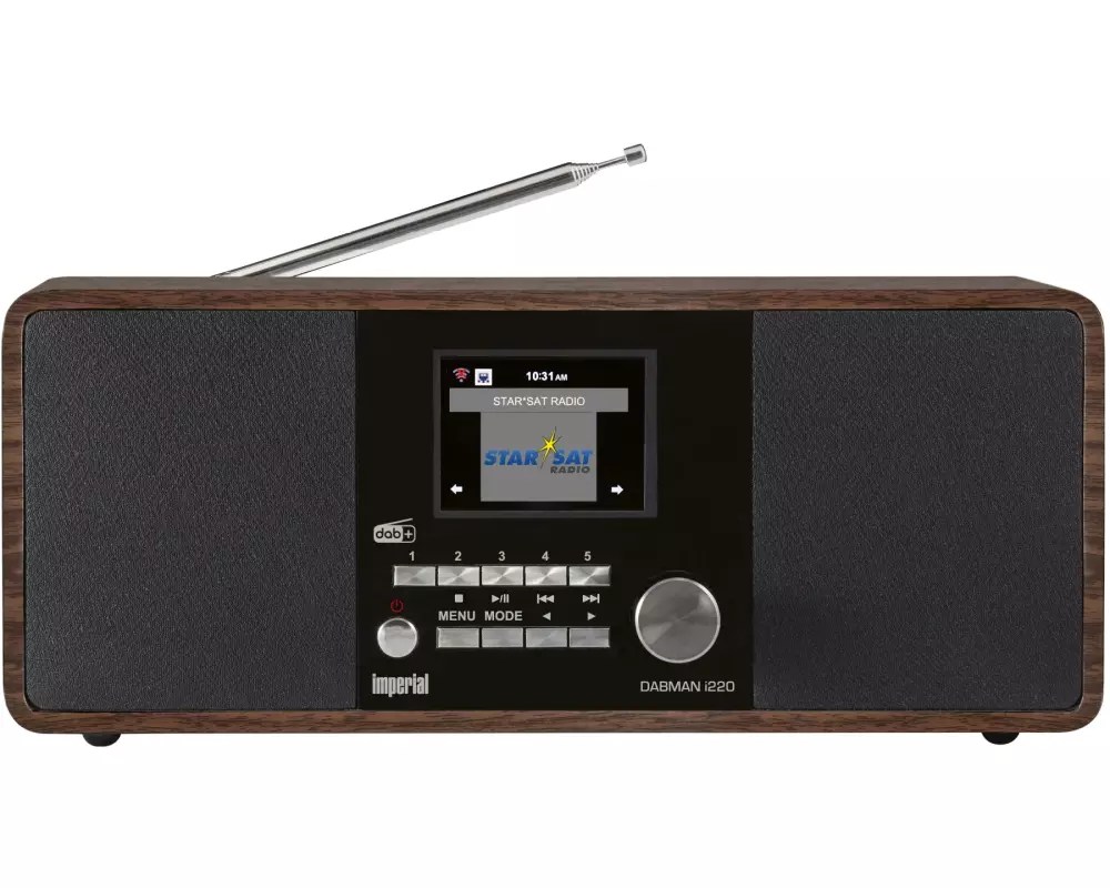 Imperial Internet Radio Dabman i220 Dunkelbraun