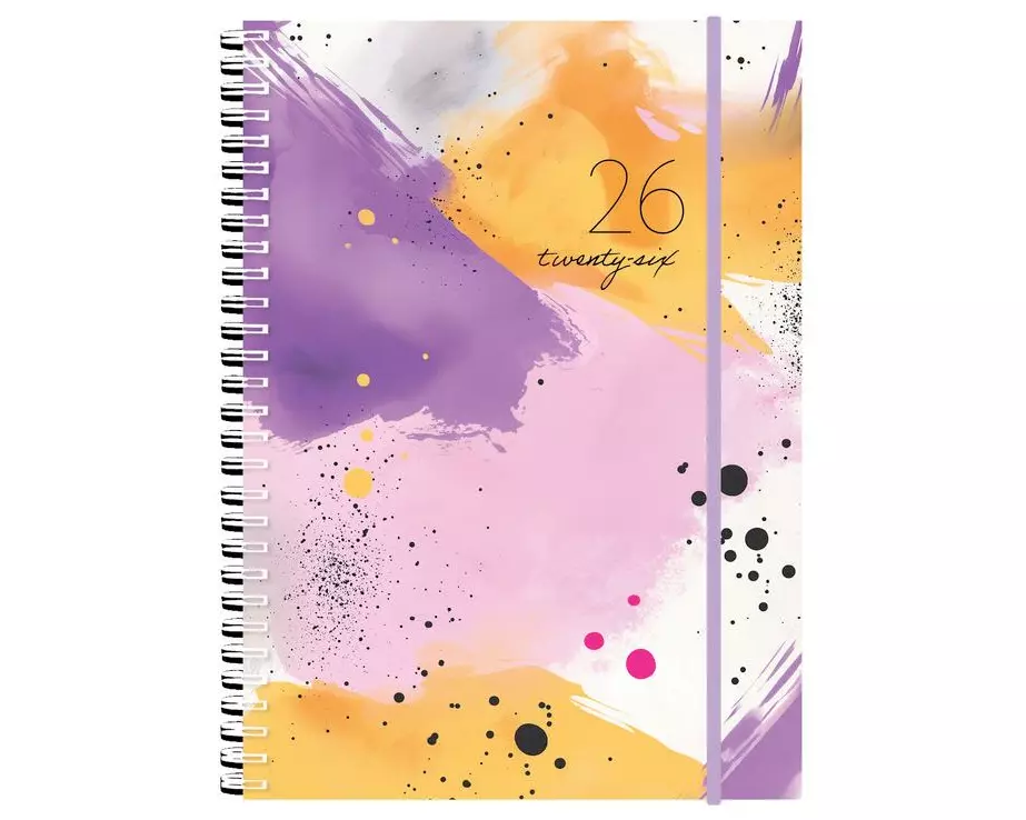 Simplex Wochenagenda Harmony Abstract 14.8 x 21 cm, 2026