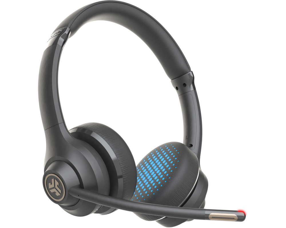 JLAB Go Work Headset IEUHBGOWORKRBLK4 Wireless, Black