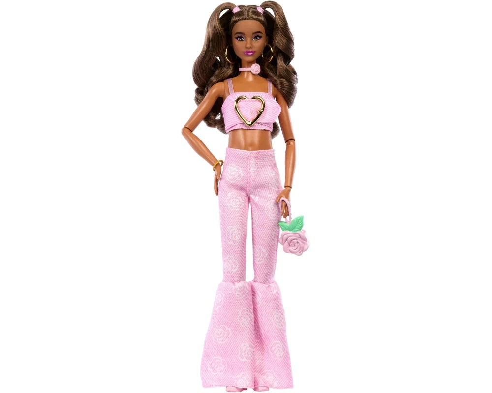 Barbie Puppe Deluxe Style mit Flare Jeans