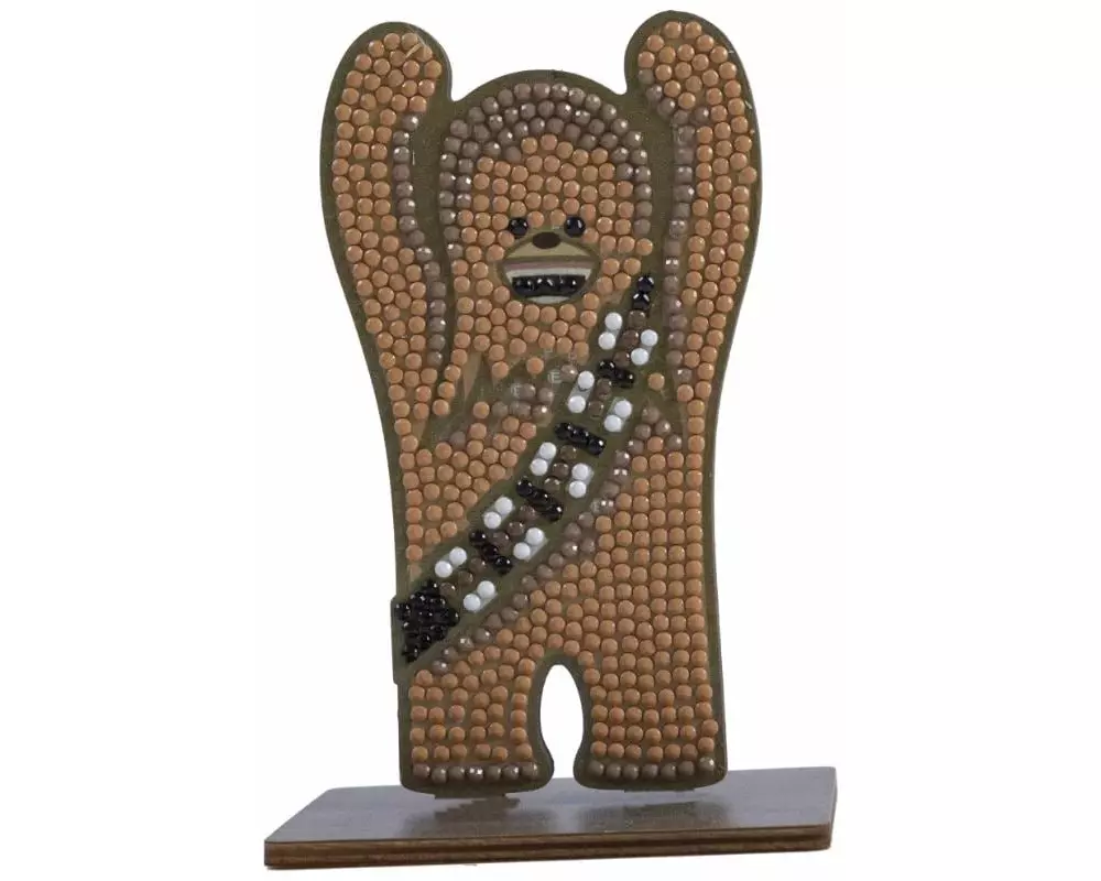 CRAFT Buddy Bastelset Crystal Art Buddies Chewbacca Figur