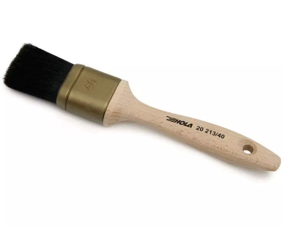 HOLA Lackierpinsel PUREmaxx plus 25 mm, Schwarz