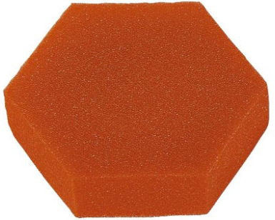 LÄUFER Ersatzschwamm orange 72741 7cm für Marken