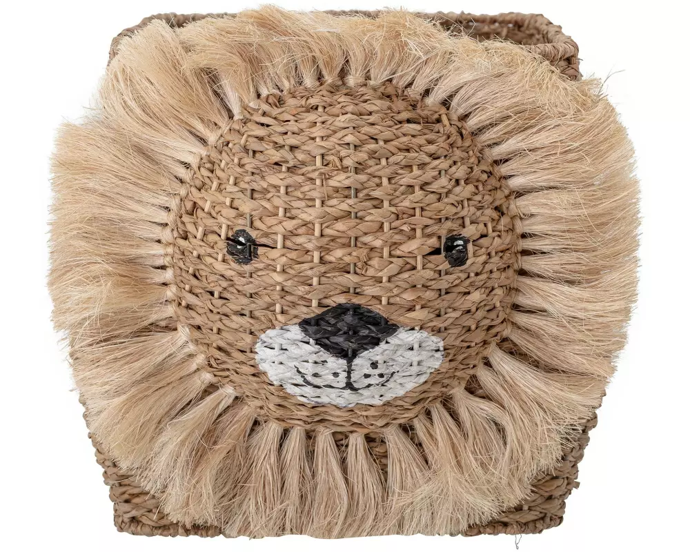 Bloomingville Spielzeugkorb Harrison Natur, Bankuan-Gras