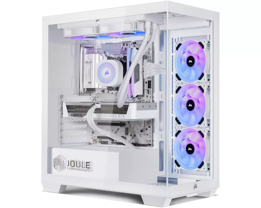 White Gaming PC RTX5070 R7 32GB 2TB L1145320