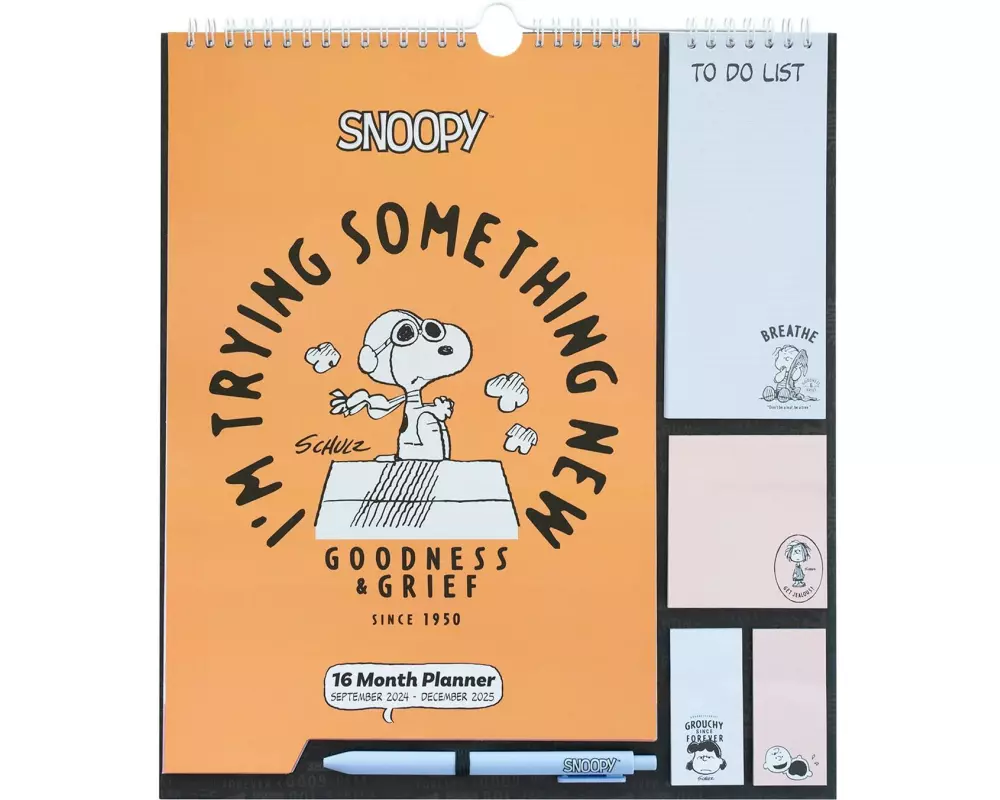TH Wochen-Notizkalender Snoopy 30 x 34 cm