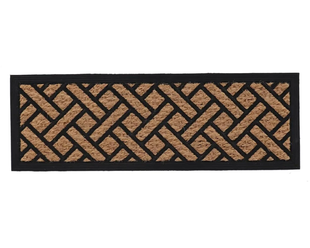 Esschert Design Fussmatte Webmuster 25 cm x 75 cm