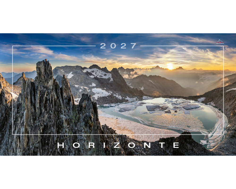 CALENDARIA Bildkalender 2027 9783036206103 Horizonte DE 56x28cm