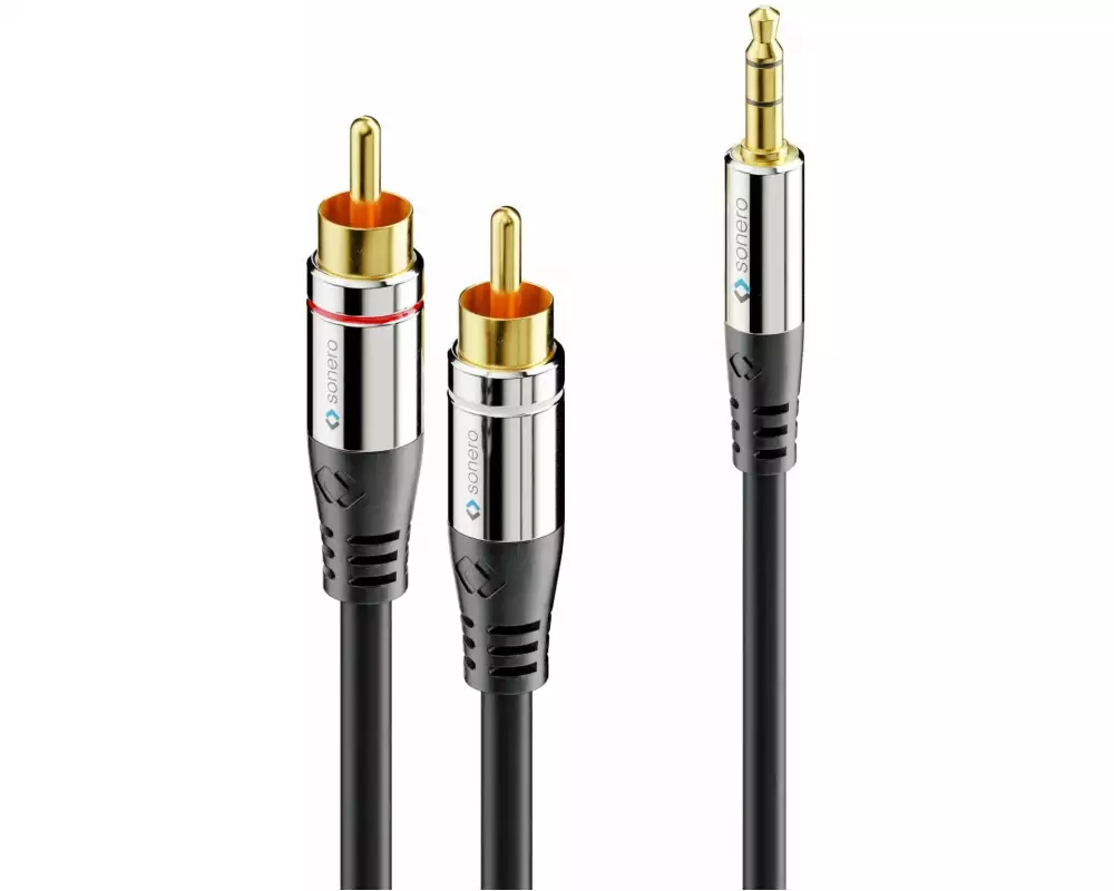 sonero Audio-Kabel 3.5 mm Klinke - Cinch 3 m