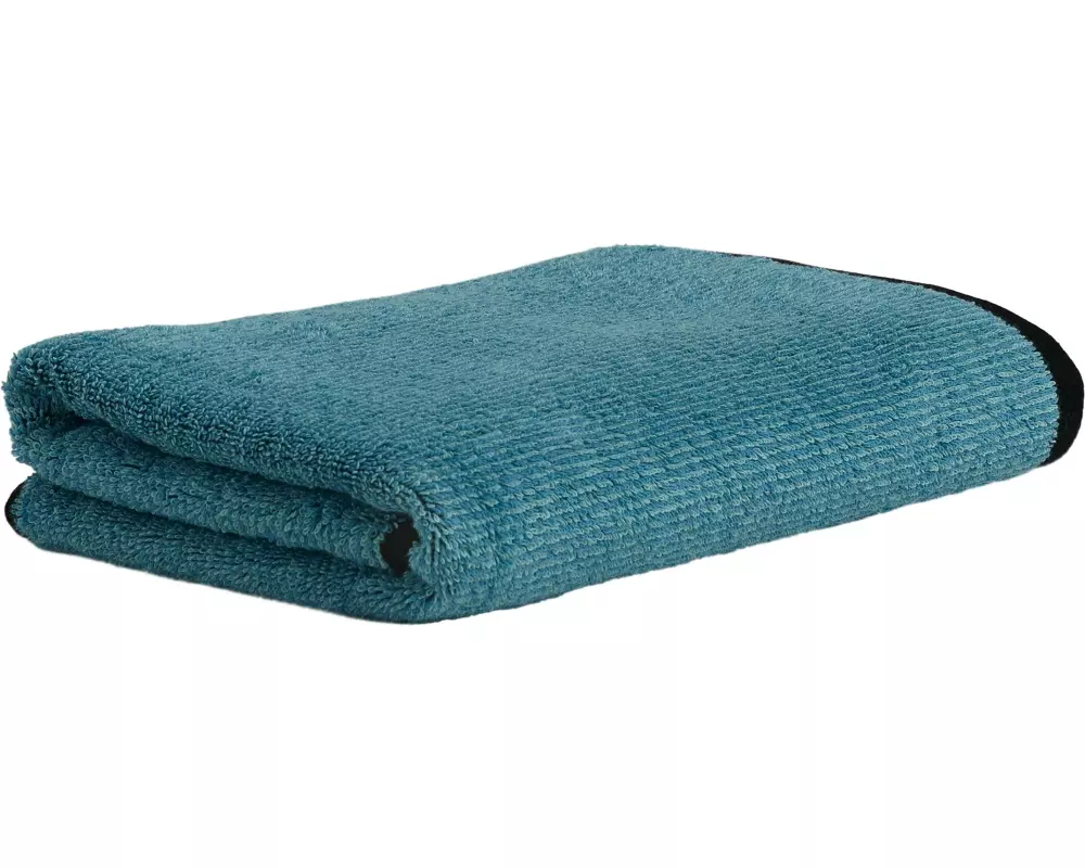 Möve Handtuch Tide Doubleface 50 x 100 cm, Dunkelblau/Türkis