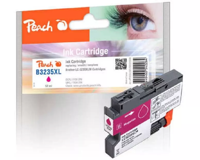 Peach Tinte Brother LC-3235XL Magenta