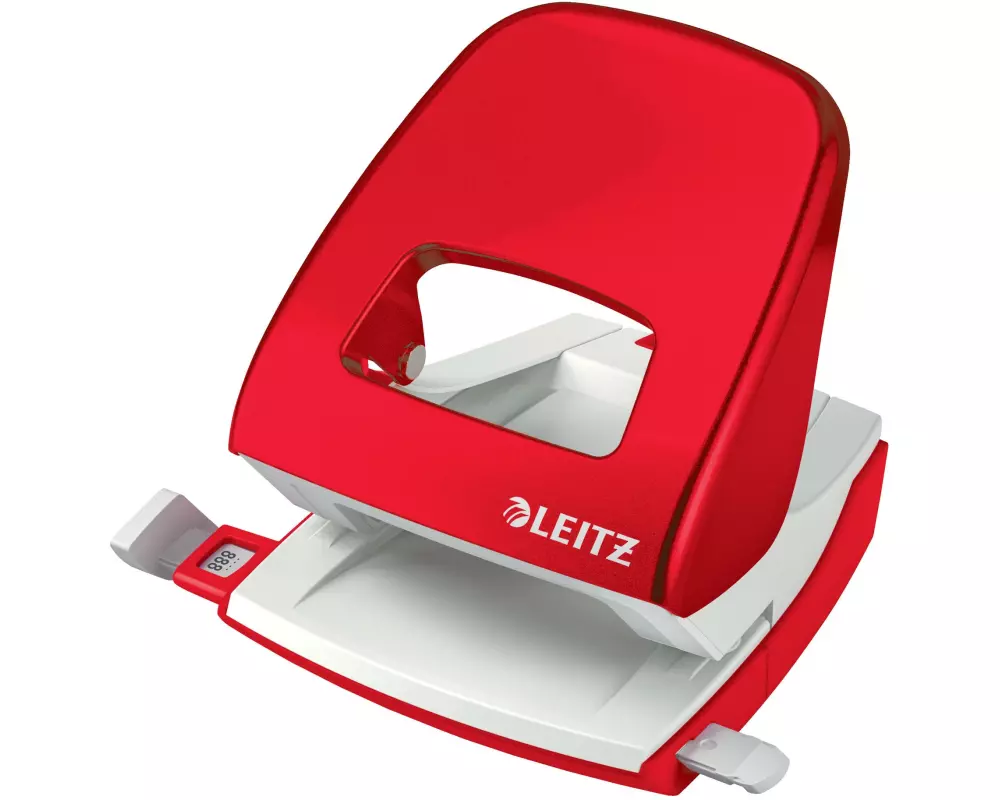 Leitz Locher NeXXt WOW 30 Seiten, Rot
