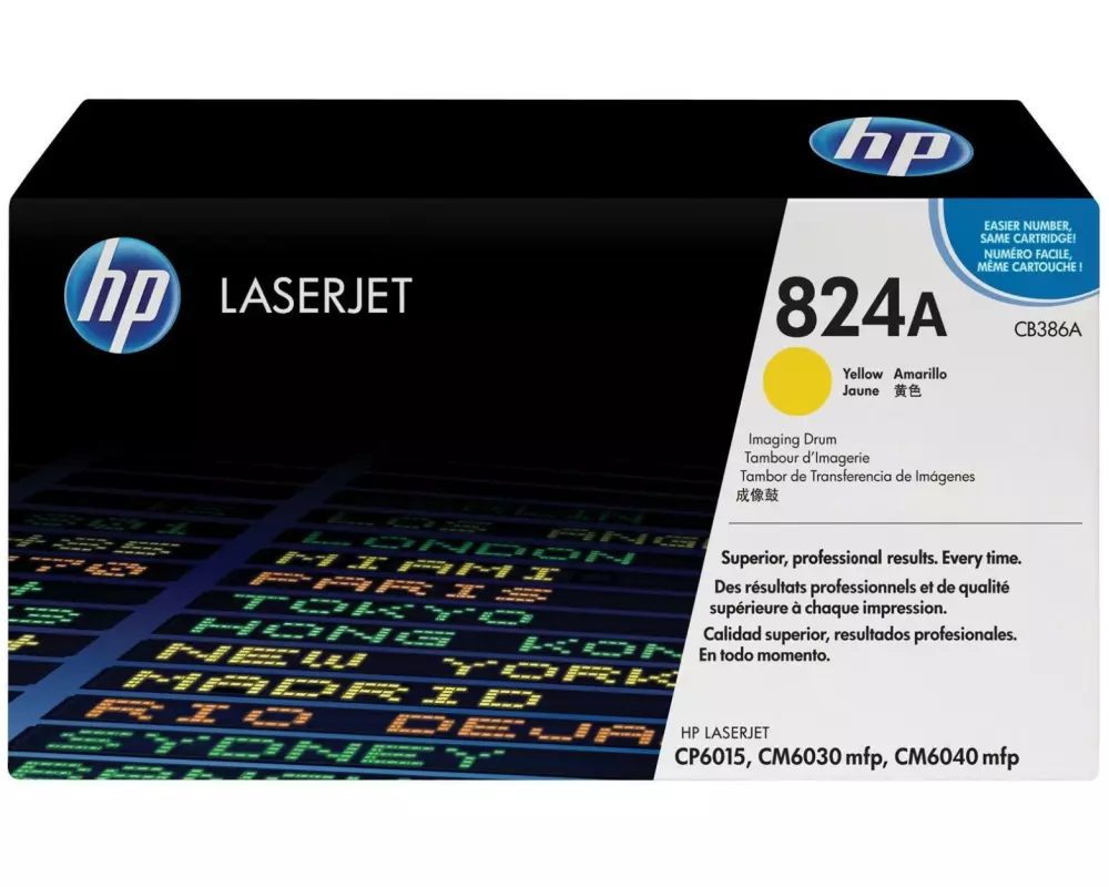 HP Belichtungstrommel Nr. 824A (CB386A) Yellow