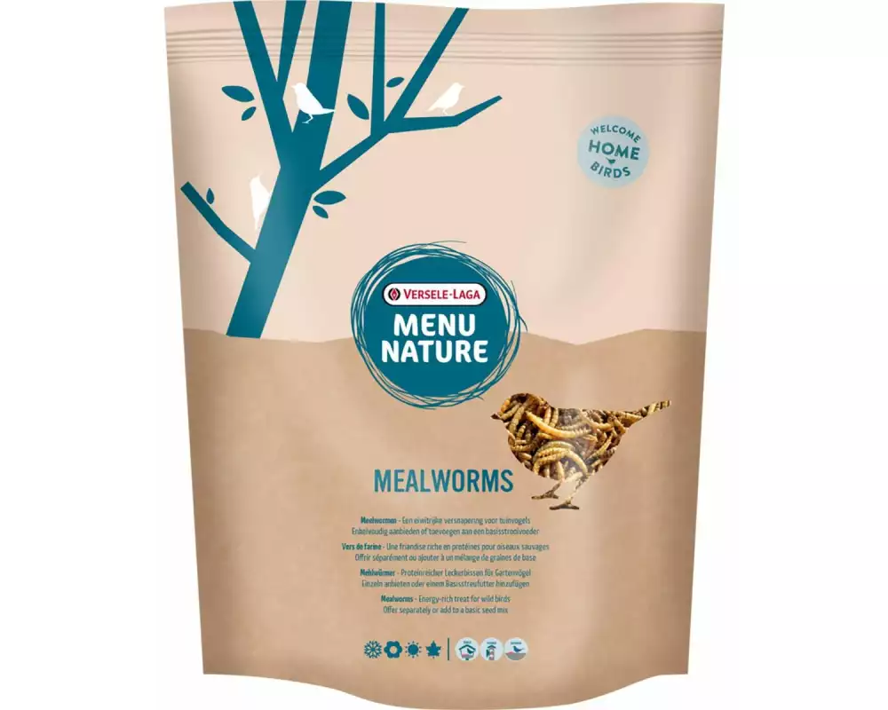 Versele Laga Vogelfutter Getrocknete Mehlwürmer, 300g