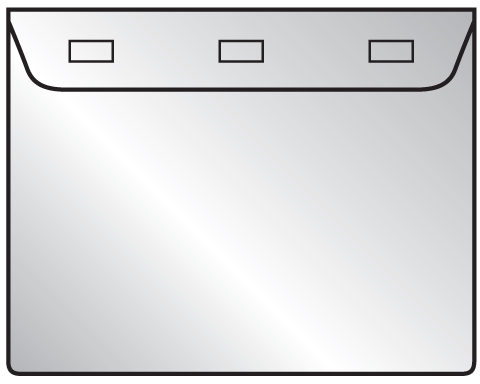 3L Maxitasche A4 10075 PP selbstklebend 10 Stück