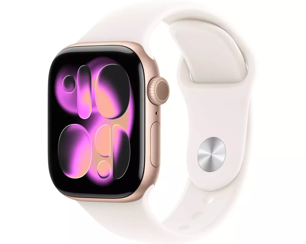 Apple Watch Series 11 42 mm LTE Rose Gold Alu Light Blush M/L