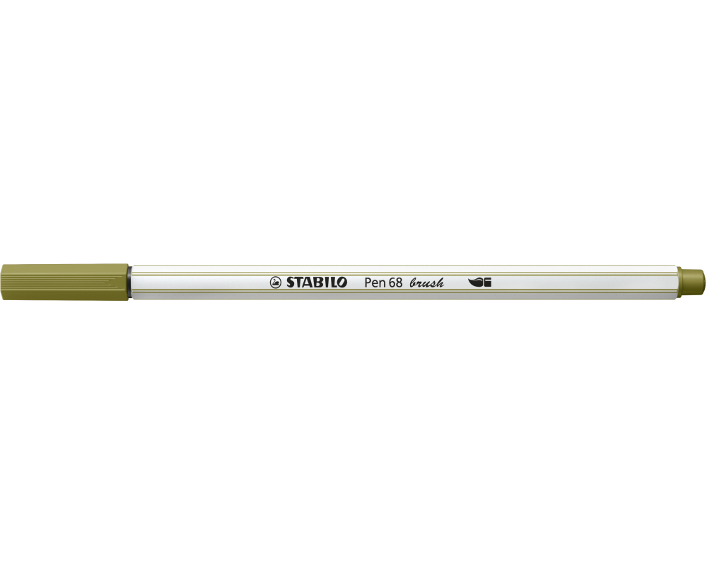 STABILO Fasermaler Pen 68 Brush 568/37 schlammgrün