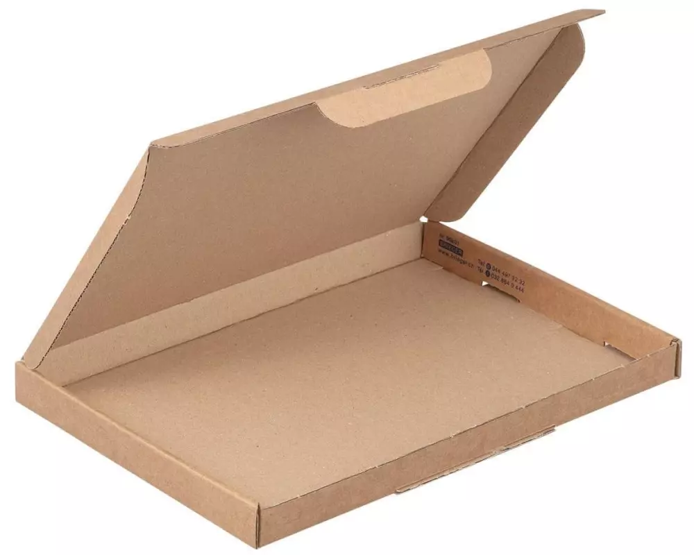 Brieger Versandkarton 22 x 15.5 x 1.6 cm, 1 Stück