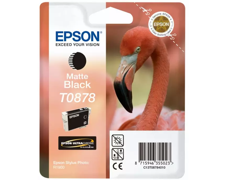EPSON T0878 Ink matte black Std Capacity 11.4ml blister