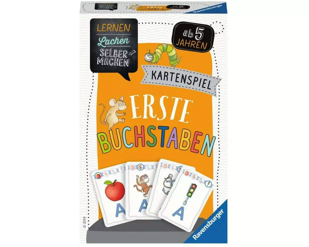 Ravensburger Kinderspiel Lernen Lachen Selbermachen: Erste Buchstaben