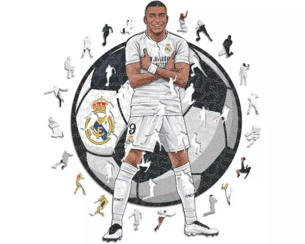 Iconic Puzzle Puzzle Kylian Mbappé – Real Madrid