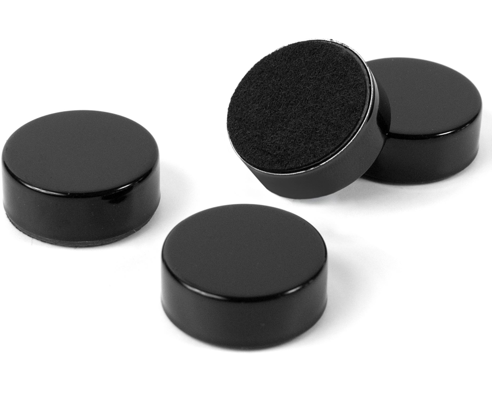 TRENDFORM Magnete Black TF2737 23mm, schwarz, 4er Set