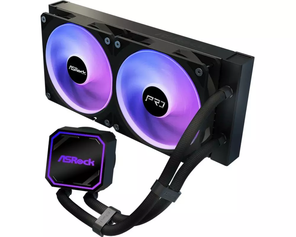 ASRock Wasserkühlung Pro 240 ARGB Schwarz