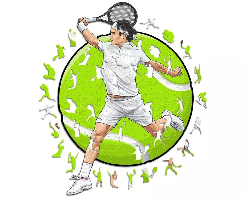 Iconic Puzzle Puzzle Roger Federer – Tennis