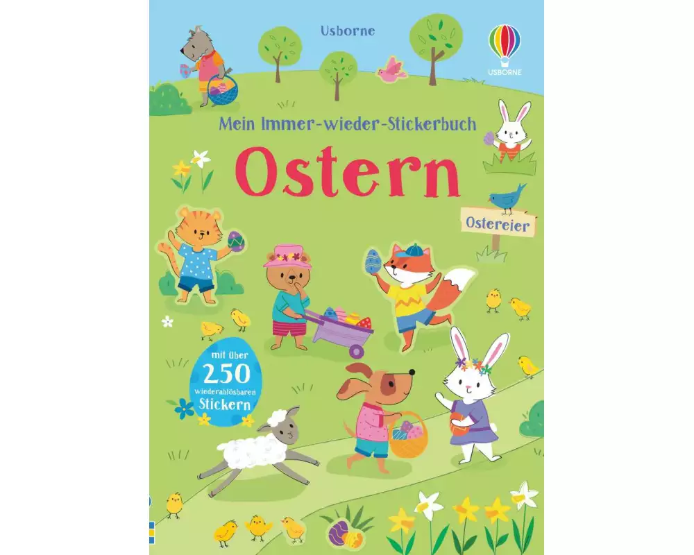 Mein Immer-wieder-Stickerbuch: Ostern