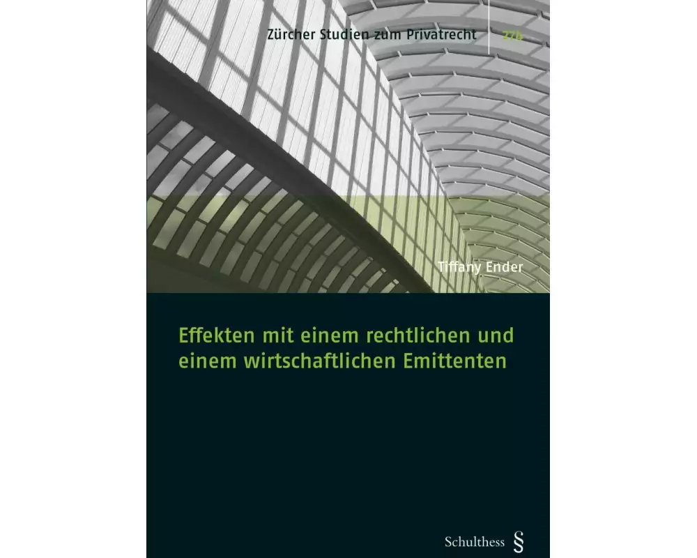 Effekten mit einem rechtlichen und einem wirtschaftlichen Emittenten