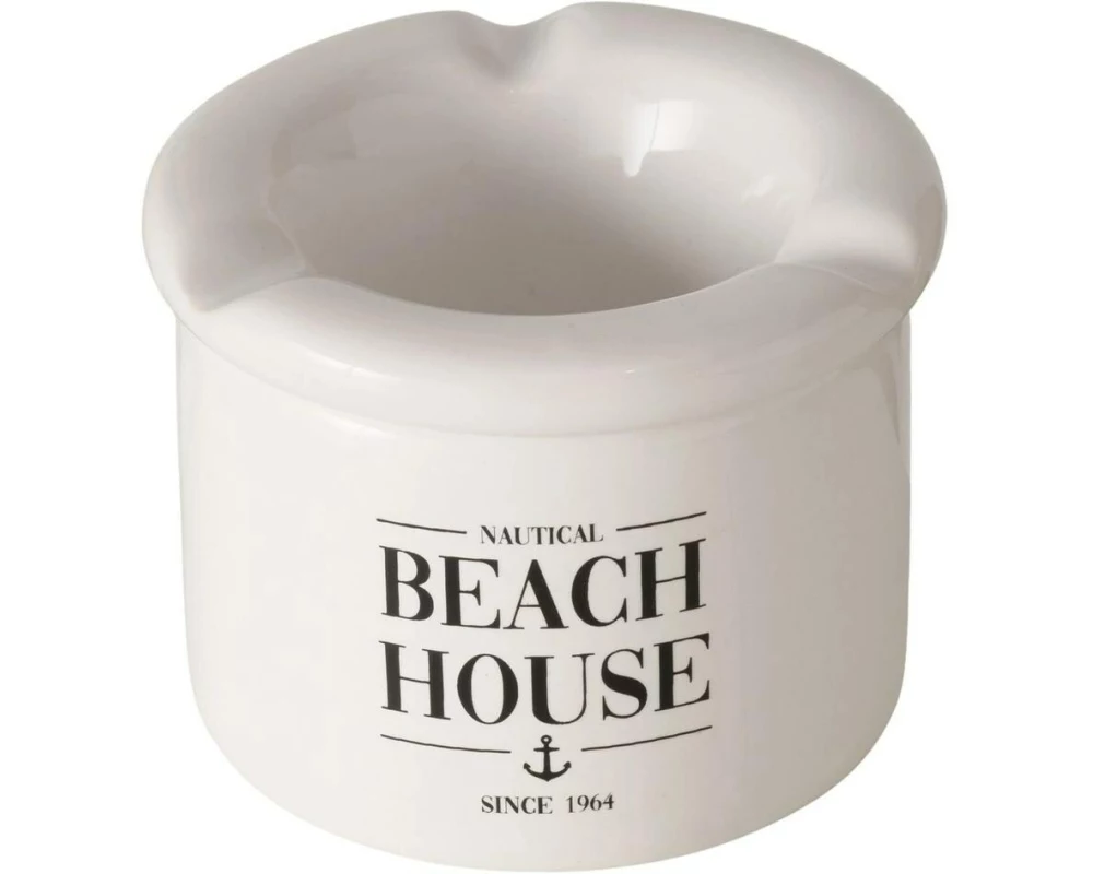 Boltze Aschenbecher Beach Weiss