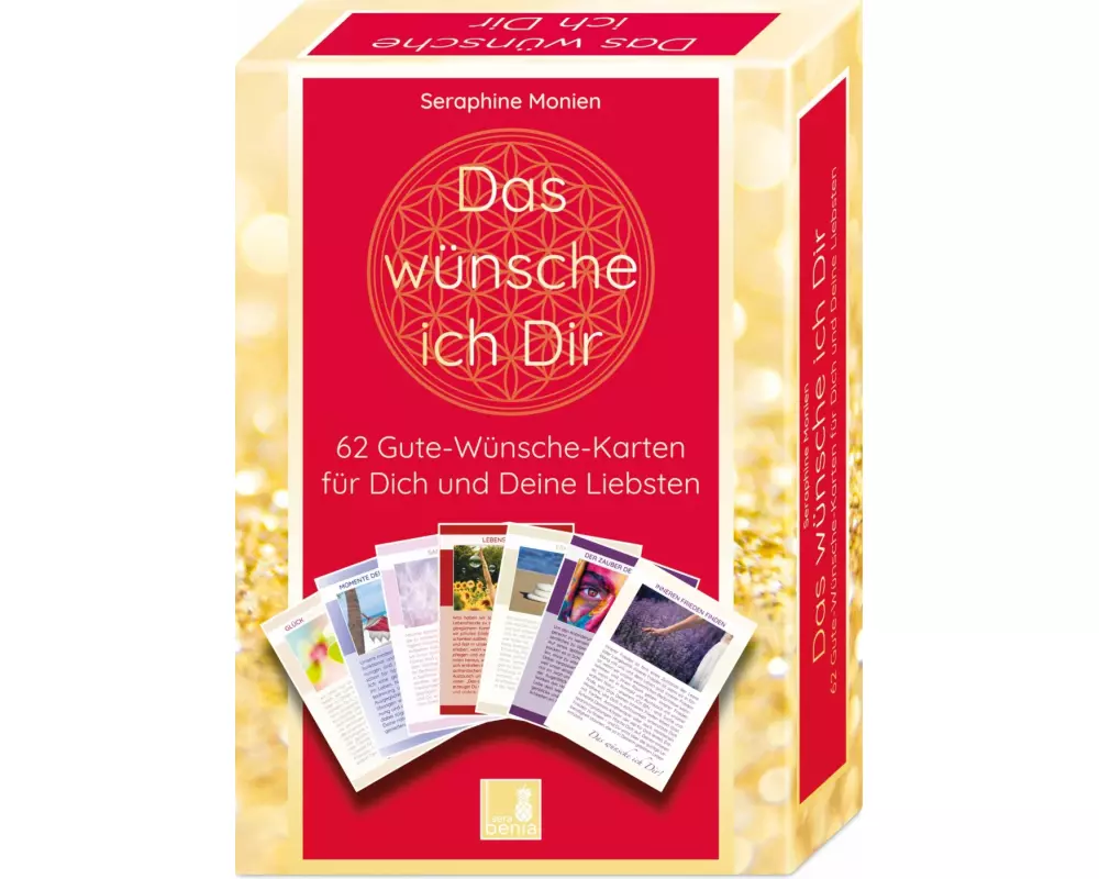 62 Gute Wünsche Karten | Das wünsche ich Dir | Achtsamkeitskarten | Orakelkarten | Impulskarten | Geschenkidee