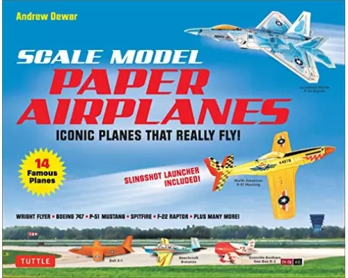 Scale Model Paper Airplanes Kit