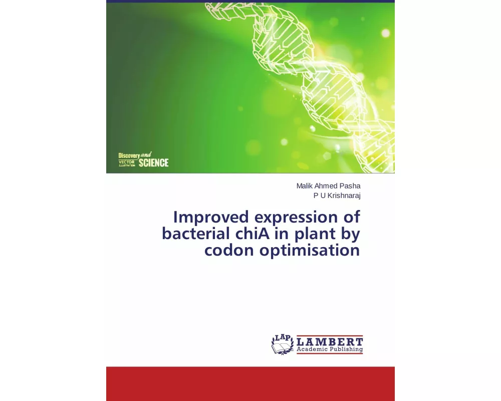 Improved expression of bacterial chiA in plant by codon optimisation