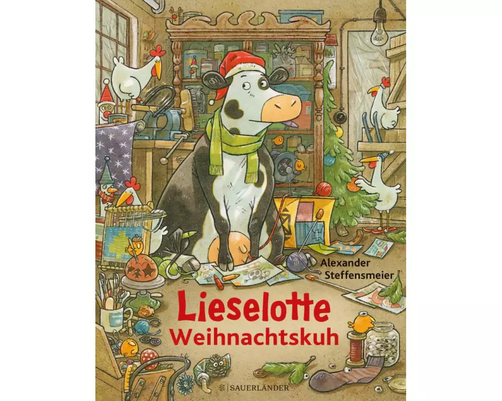 Lieselotte Weihnachtskuh