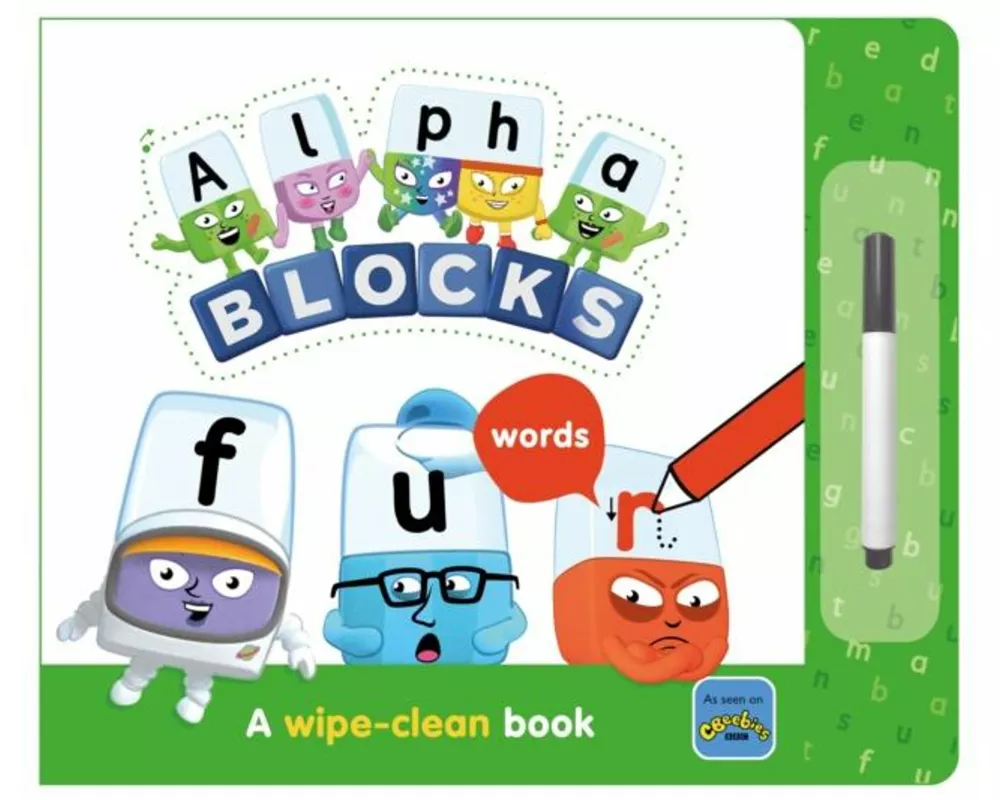 Alphablocks Words: A Wipe-Clean Book