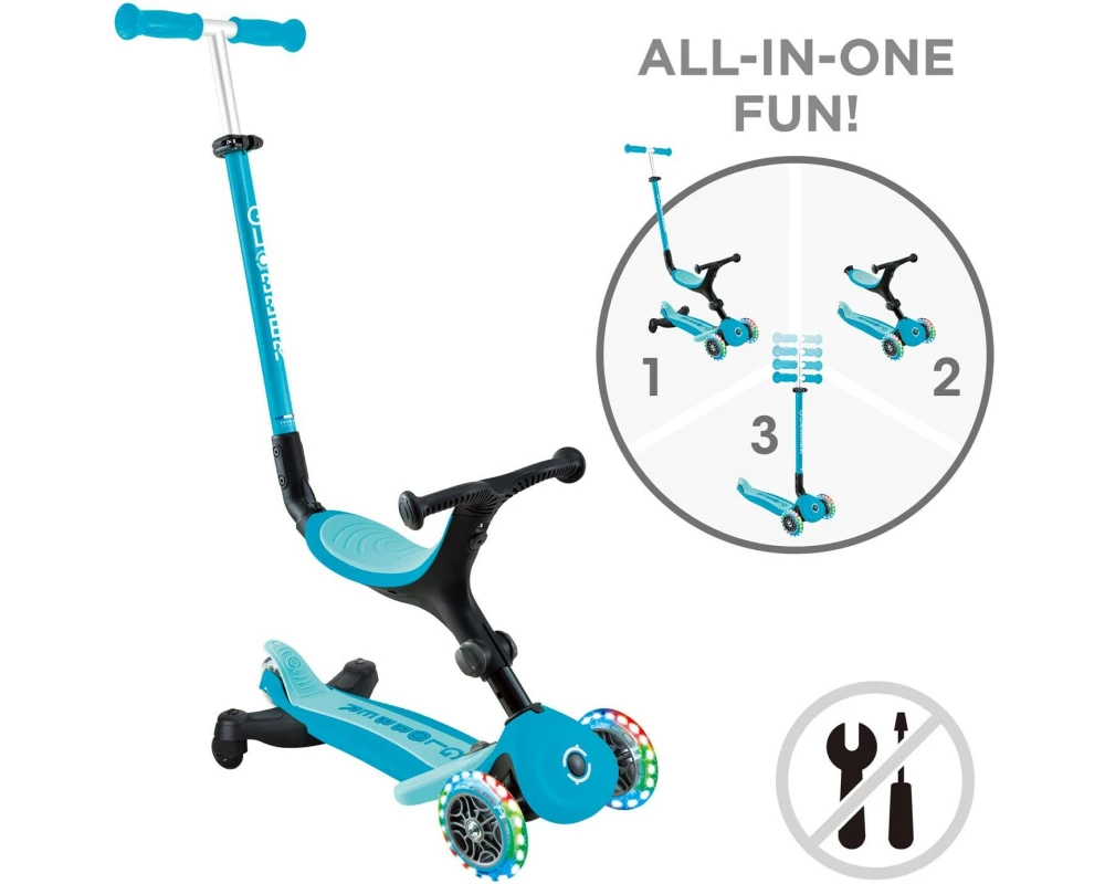 GLOBBER Kinder-Laufrad Go up Aqua