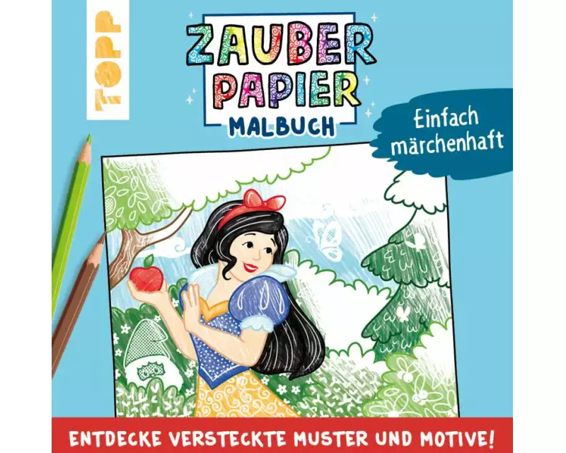 Zauberpapier Malbuch Einfach märchenhaft