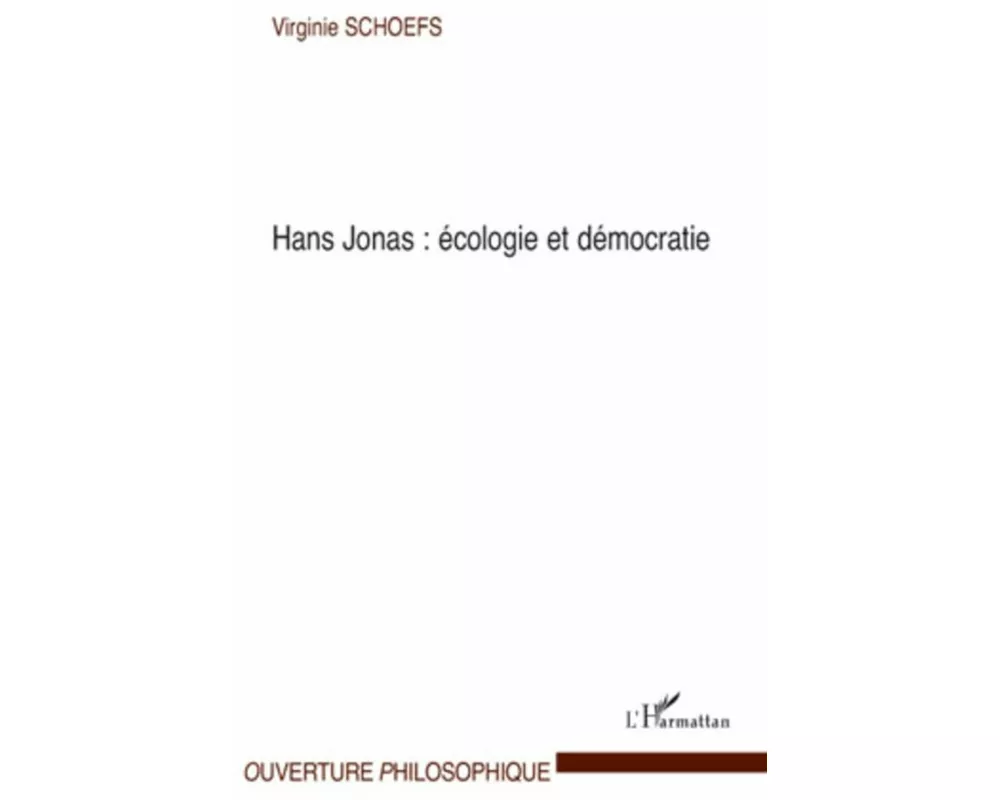 Hans Jonas : écologie et démocratie