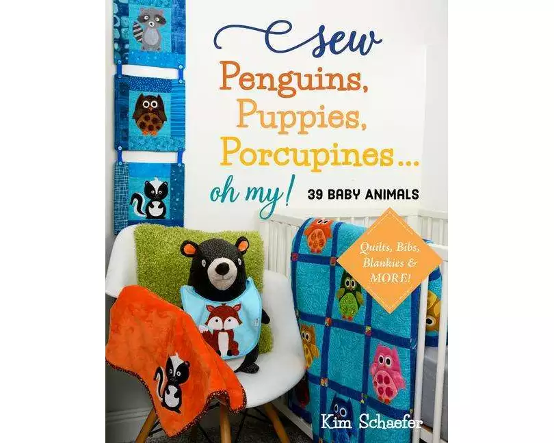 Sew Penguins, Puppies, Porcupines... Oh My!