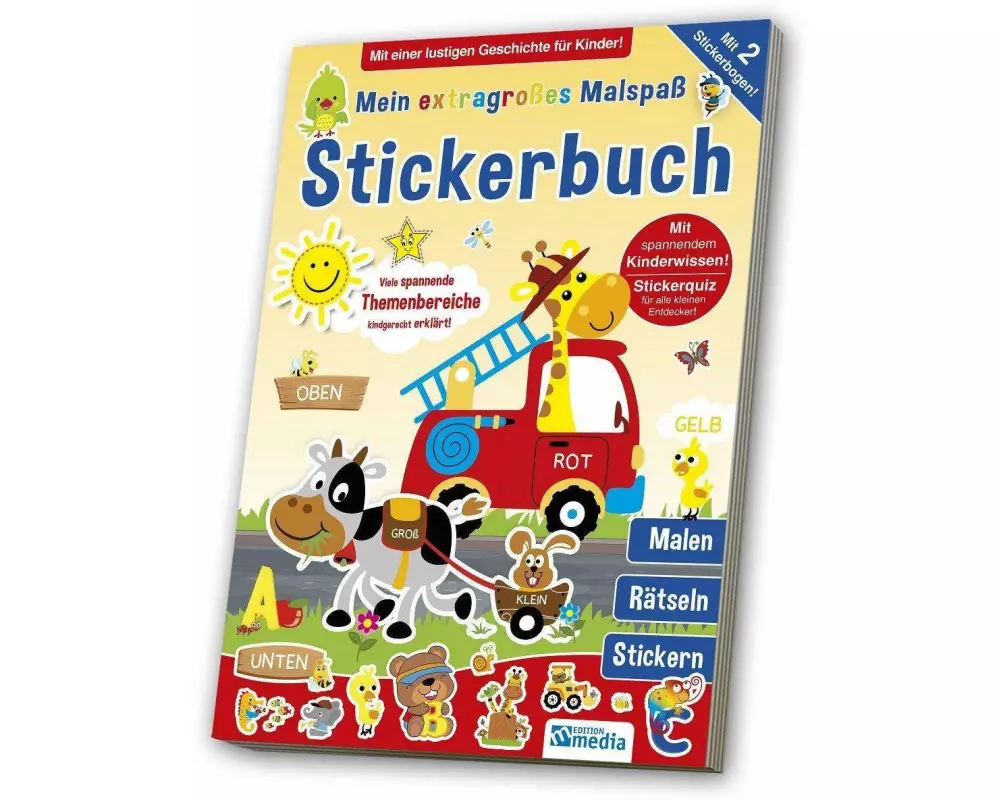 Stickerspaßbuch - Meine Welt im Kindergarten