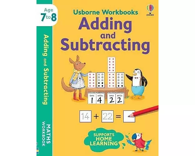 Usborne Workbooks Adding and Subtracting 7-8