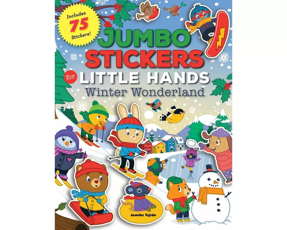 Jumbo Stickers for Little Hands: Winter Wonderland: Volume 5
