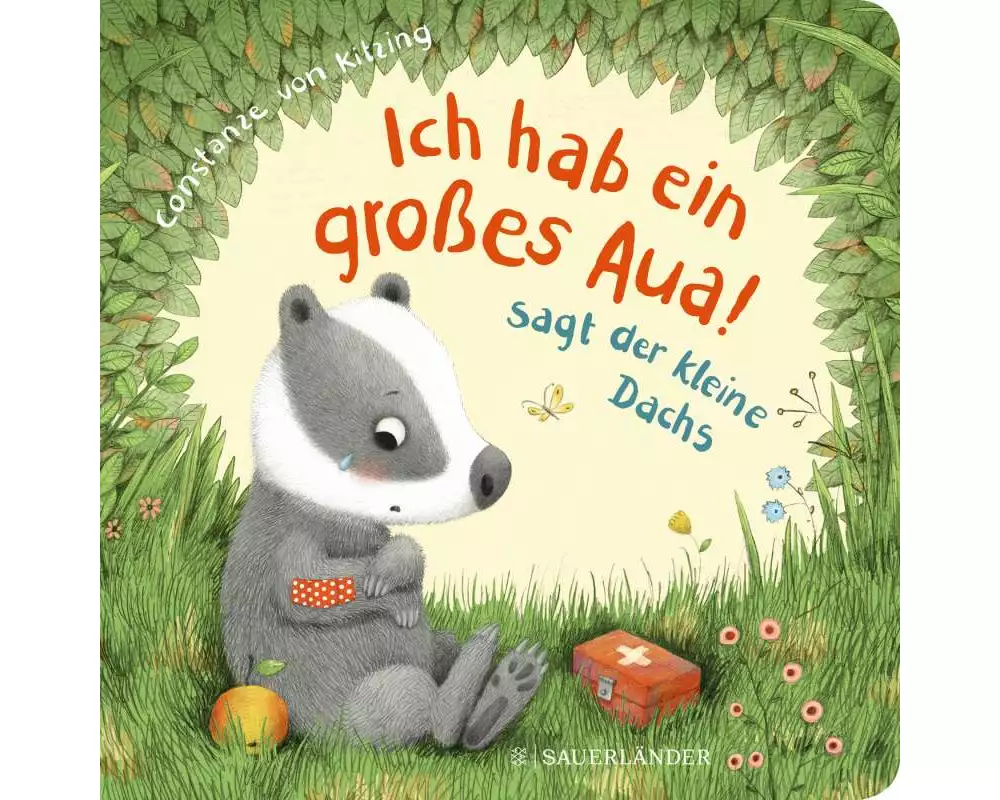 "Ich hab ein großes Aua", sagt der kleine Dachs (Trost-Buch)